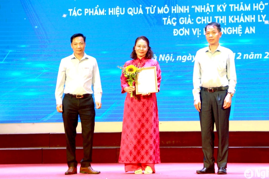 Báo Nghệ An đoạt giải Cuộc thi 'Những cống hiến thầm lặng' năm 2024