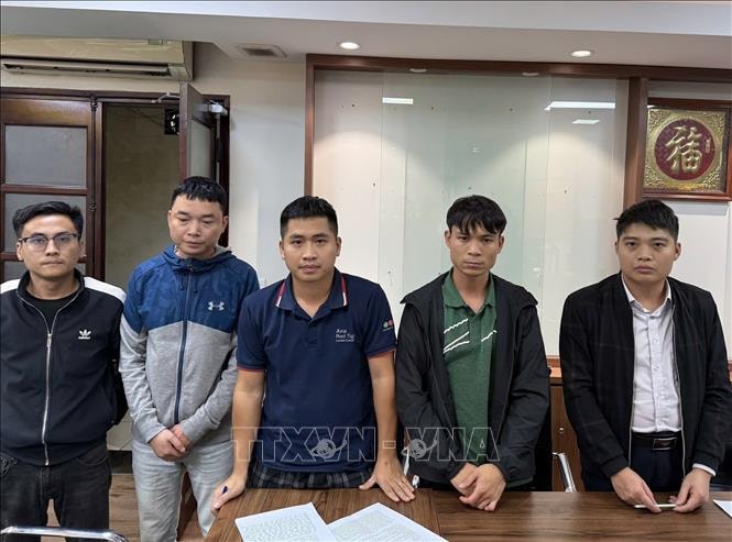 Tạm giữ 5 đối tượng vi phạm đấu giá quyền sử dụng đất