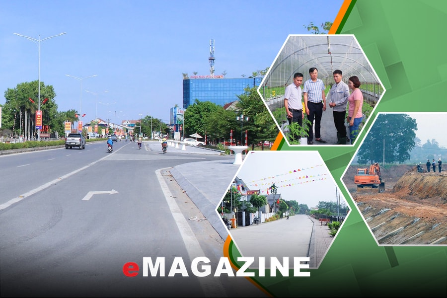 Hưng Nguyên về đích huyện nông thôn mới