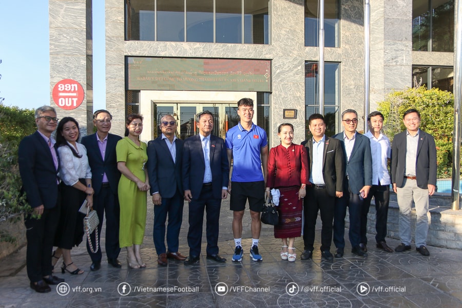 Tuyển Việt Nam được động viên tinh thần trước trận ra quân ASEAN Cup 2024