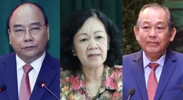 Bộ Chính trị thi hành kỷ luật các đồng chí Nguyễn Xuân Phúc, Trương Hoà Bình, Trương Thị Mai