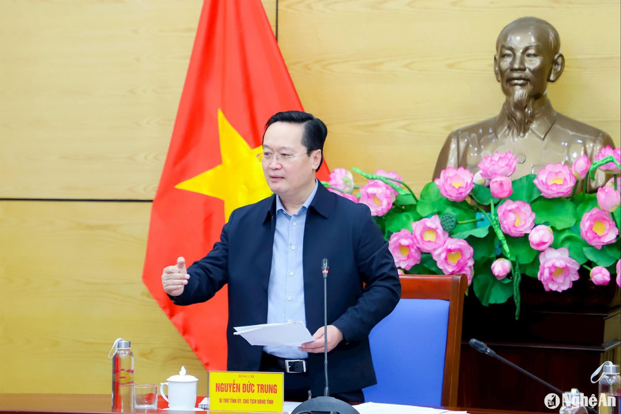 Bí thư Tỉnh ủy, Chủ tịch UBND tỉnh: Triển khai, vận dụng hiệu quả nhất các cơ chế, chính sách Quốc hội cho phép Nghệ An thí điểm