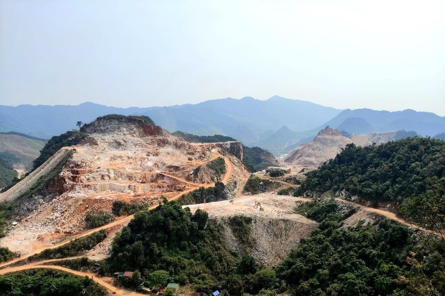 23 doanh nghiệp khai thác khoáng sản ở huyện Quỳ Hợp bị xử phạt hơn 9,8 tỷ đồng