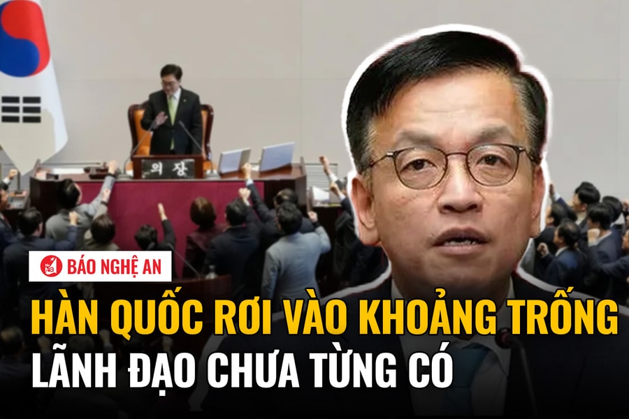 Hàn Quốc rơi vào khoảng trống lãnh đạo chưa từng có