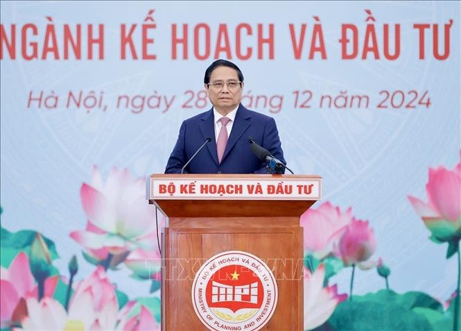 Thủ tướng Phạm Minh Chính yêu cầu '5 tiên phong' của ngành Kế hoạch và Đầu tư