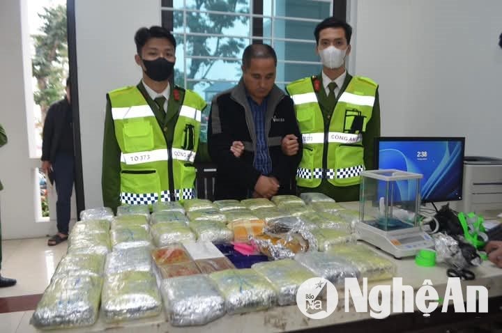 Thông tin mới nhất về vụ bắt giữ ma tuý 'khủng' tại TP.Vinh