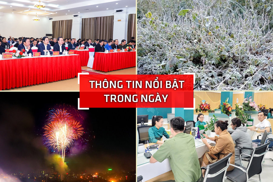 Nghệ An: Thông tin nổi bật ngày 13/1