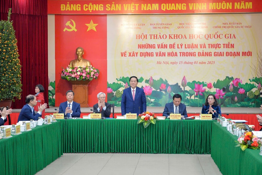 Xây dựng văn hóa trong Đảng giai đoạn mới