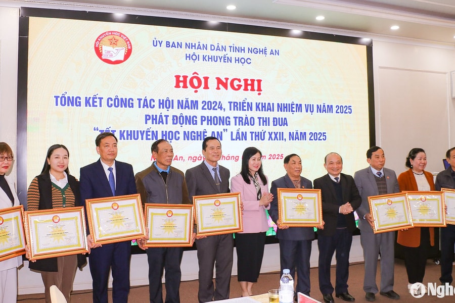 Năm 2024, Nghệ An huy động được hơn 133 tỷ đồng cho quỹ khuyến học