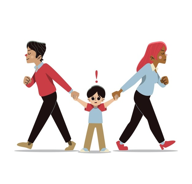 Bố mẹ ly hôn, con bao nhiêu tuổi thì theo mẹ? Người không nuôi con có được đến thăm con không?