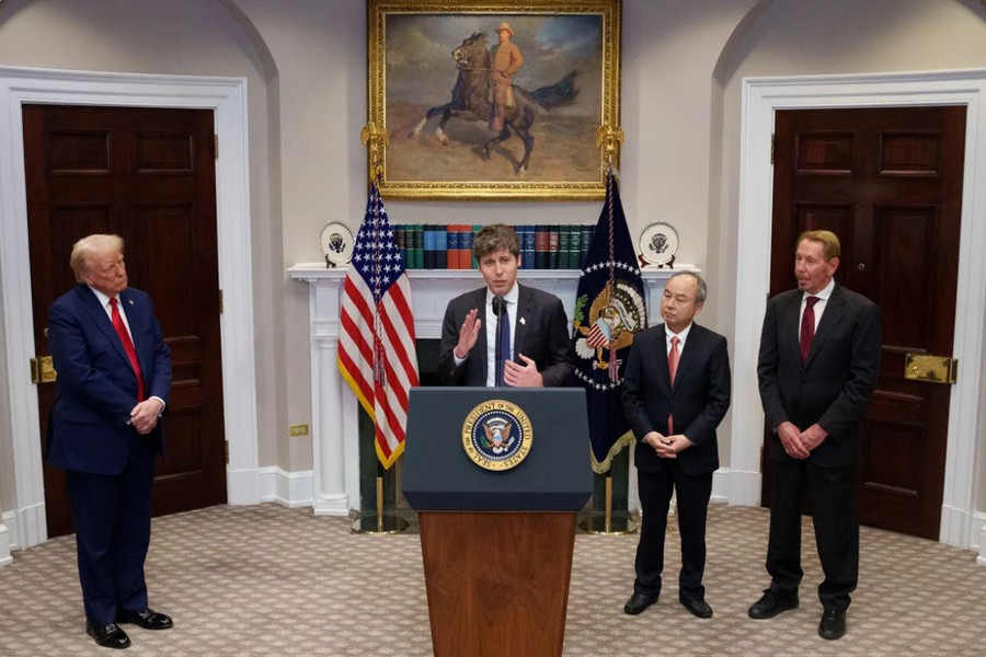 Tỷ phú Elon Musk phản đối dự án AI 500 tỷ USD của ông Trump?