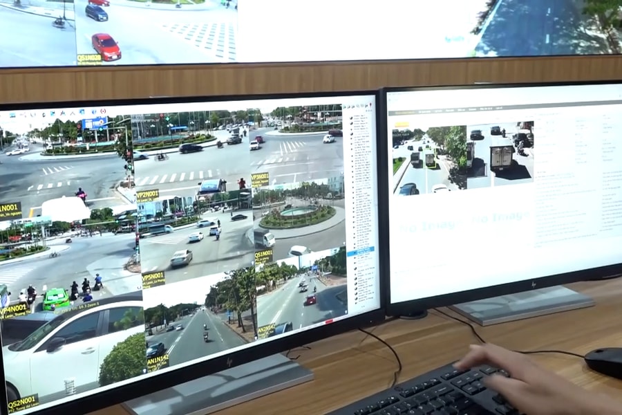 Ý thức giao thông của người dân thành phố Vinh thay đổi sau khi hơn 600 camera an ninh hoạt động