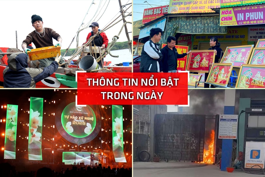 Nghệ An: Thông tin nổi bật ngày 1/2