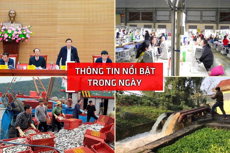 Nghệ An: Thông tin nổi bật ngày 5/2