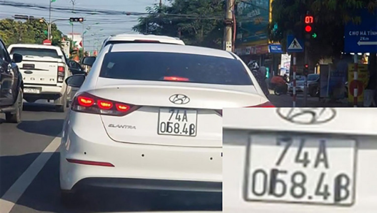 Hành vi che biển số xe ô tô sẽ bị phạt như thế nào?
