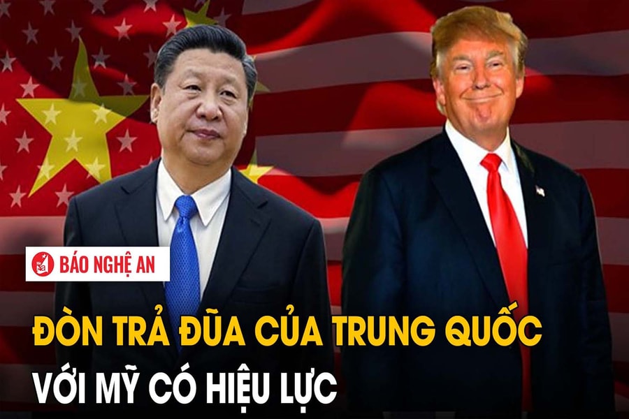 Đòn trả đũa của Trung Quốc với Mỹ có hiệu lực