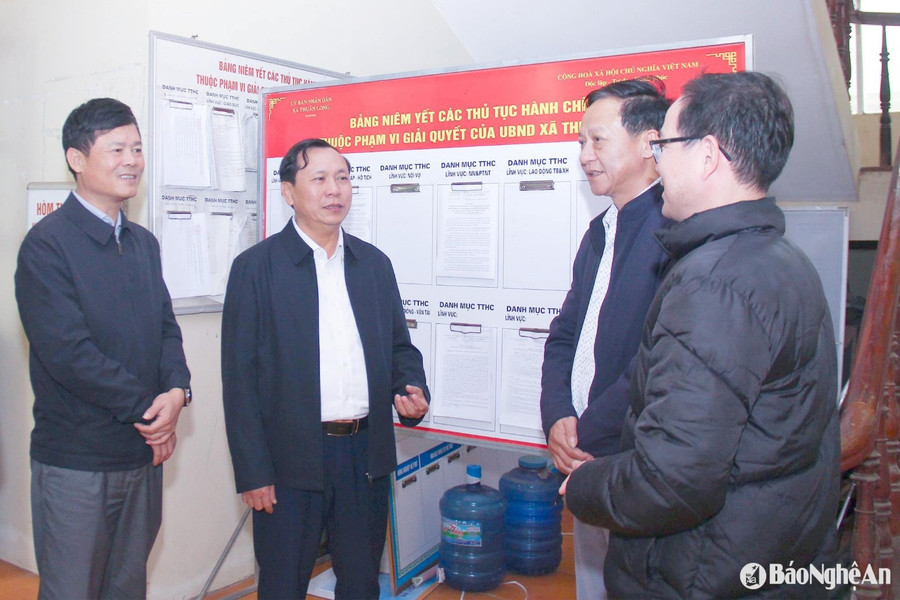 Tín hiệu tích cực sau sắp xếp, tinh gọn đơn vị hành chính ở Nghệ An