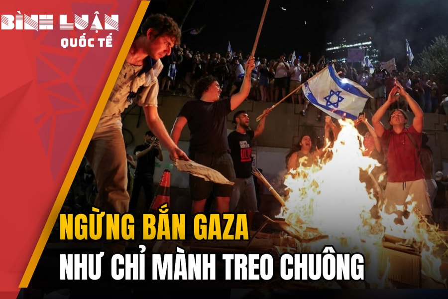 Ngừng bắn Gaza như chỉ mành treo chuông