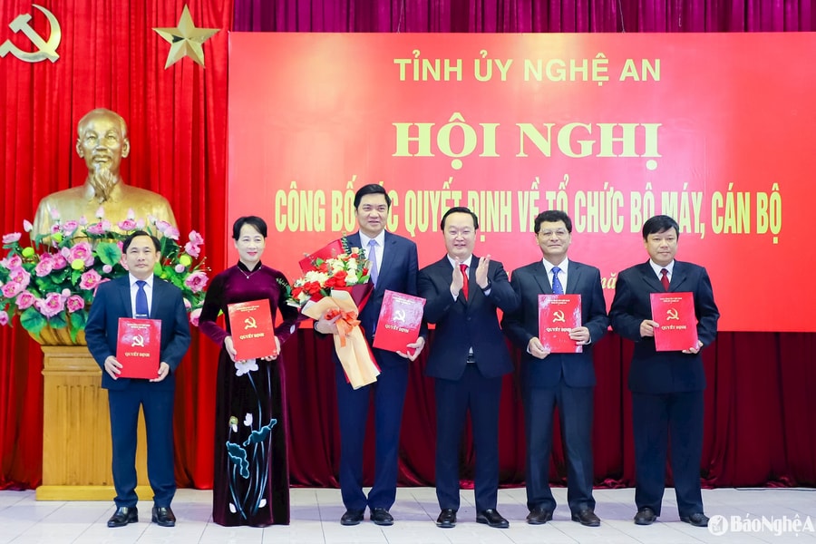 Phó Bí thư Thường trực Tỉnh uỷ Hoàng Nghĩa Hiếu giữ chức Bí thư Đảng ủy Các cơ quan Đảng tỉnh nhiệm kỳ 2020 -2025