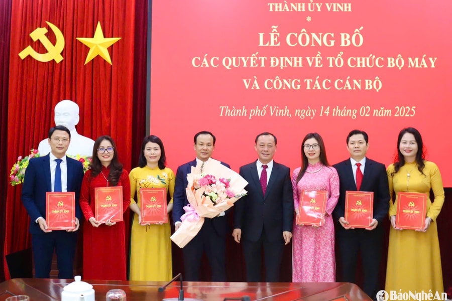 Thành phố Vinh hợp nhất Ban Tuyên giáo với Ban Dân vận Thành ủy