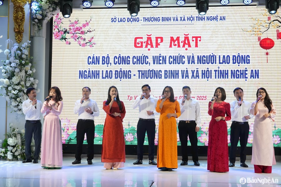 Sở LĐ-TB&XH Nghệ An gặp mặt cán bộ, người lao động qua các thời kỳ