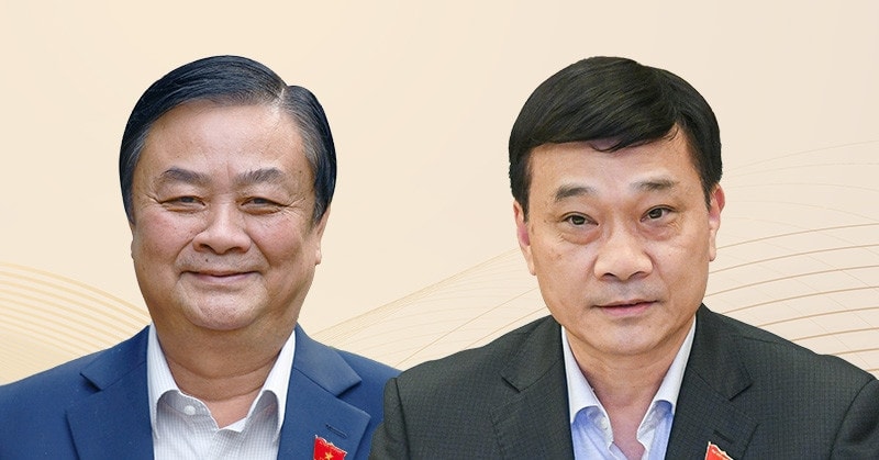 Các ông Lê Minh Hoan và Vũ Hồng Thanh được bầu giữ chức Phó Chủ tịch Quốc hội