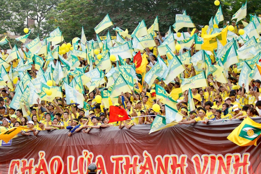 Cổ động viên Sông Lam Nghệ An tại miền Nam lên kế hoạch 'dát vàng' Gò Đậu, tiếp lửa đội bóng quê hương