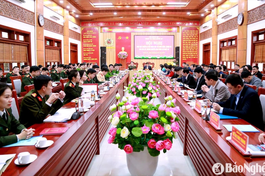 Chuẩn bị tiếp nhận chức năng, nhiệm vụ của các sở, ngành chuyển giao sang Công an Nghệ An