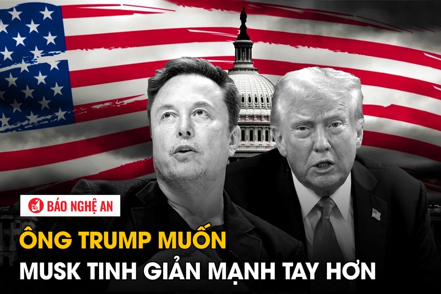 Ông Trump muốn Musk tinh giản mạnh tay hơn
