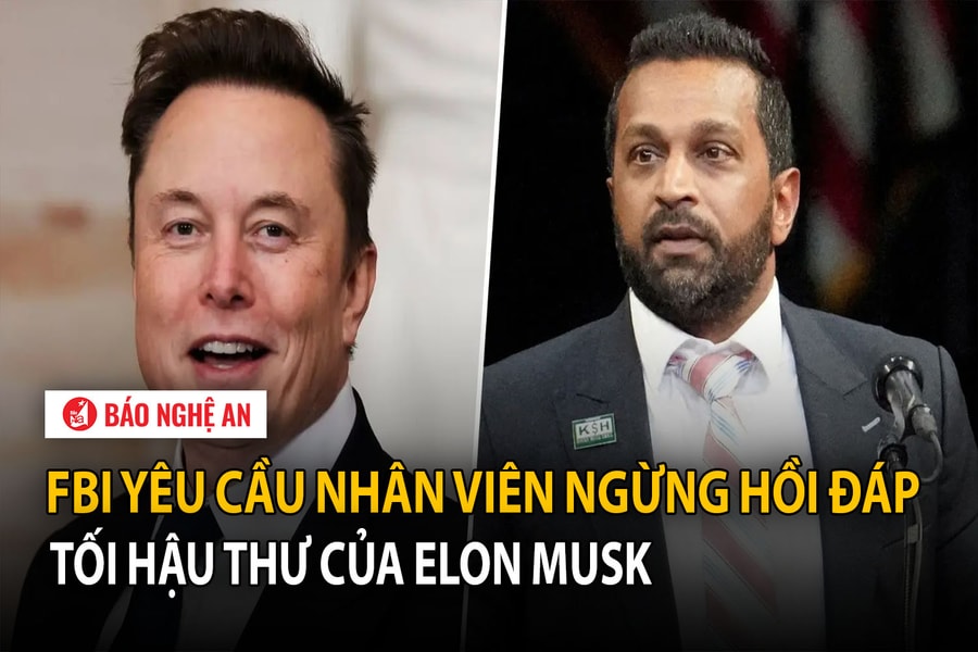 FBI yêu cầu nhân viên ngừng hồi đáp tối hậu thư của Elon Musk