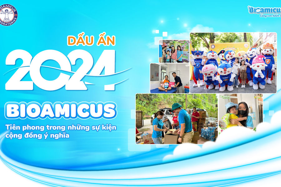 Dấu ấn 2024: BioAmicus tiên phong trong những sự kiện cộng đồng ý nghĩa