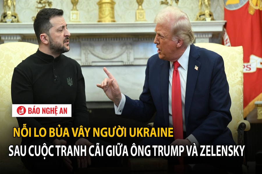 Nỗi lo bủa vây người Ukraine sau cuộc tranh cãi giữa ông Trump và Zelensky