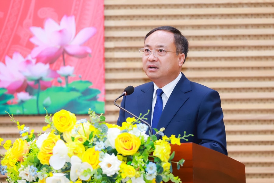 Đồng chí Nguyễn Viết Hưng giữ chức Giám đốc Sở Nội vụ sau khi hợp nhất 2 sở