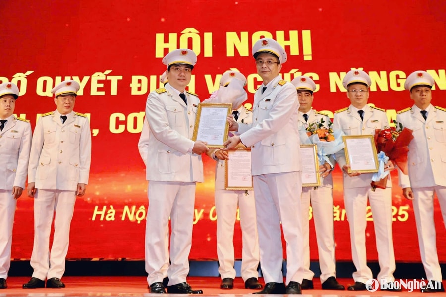 Ông Nguyễn Đình Đức - Cục trưởng Cục Thuế Nghệ An được bổ nhiệm Chi cục trưởng khu vực X