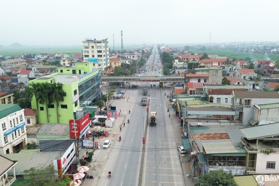 Kiểm tra, xử lý việc bồi thường giải phóng mặt bằng Quốc lộ 1A tại thị trấn Cầu Giát (Quỳnh Lưu)