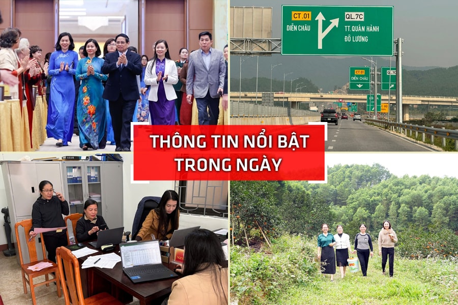 Nghệ An: Thông tin nổi bật ngày 8/3