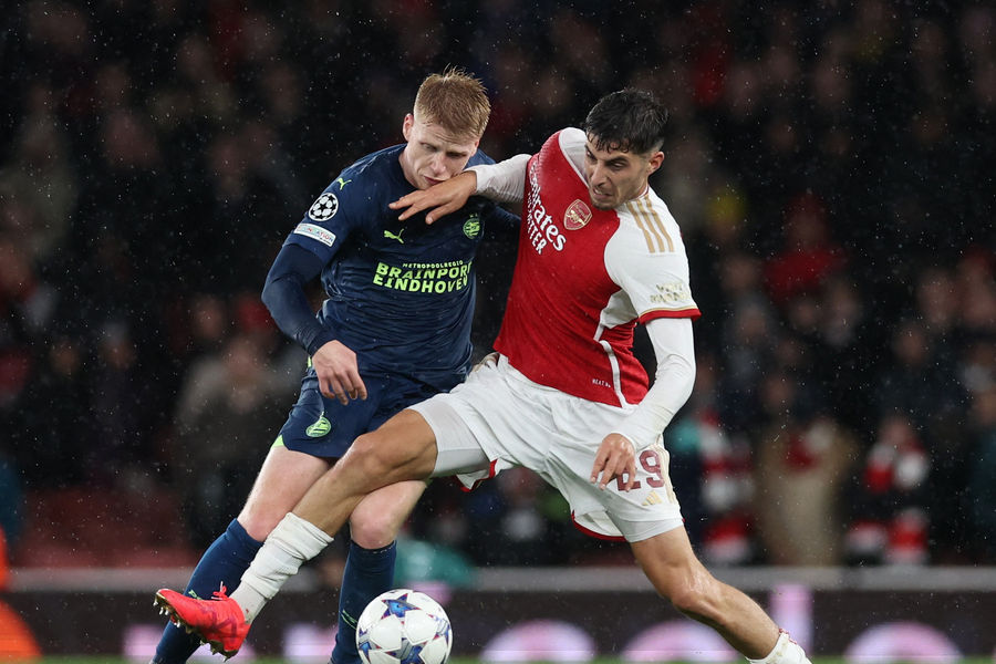 Nhận định, dự đoán Arsenal vs PSV Eindhoven: Pháo thủ ở thế khó