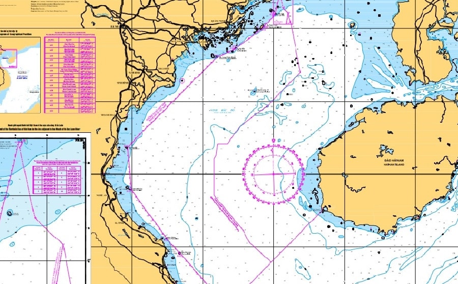 Việt Nam lưu chiểu tại Liên hợp quốc hải đồ và tọa độ đường cơ sở Vịnh Bắc Bộ