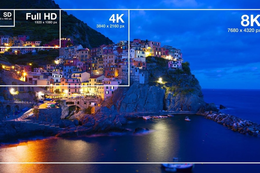 Cách chọn độ phân giải khi mua TV: Full HD, 2K, 4K hay 8K?