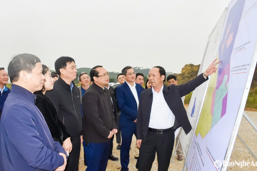 Tháo gỡ vướng mắc, gấp rút hoàn thành công tác giải phóng mặt bằng Khu công nghiệp Hoàng Mai II