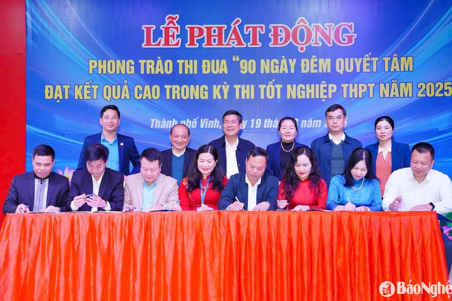 Ngành Giáo dục Nghệ An phấn đấu xếp thứ hạng tốt nghiệp từ 12-15 toàn quốc