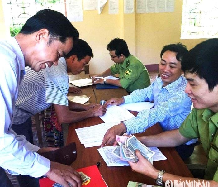 Lợi ích từ thực hiện chính sách chi trả dịch vụ môi trường rừng ở Nghệ An