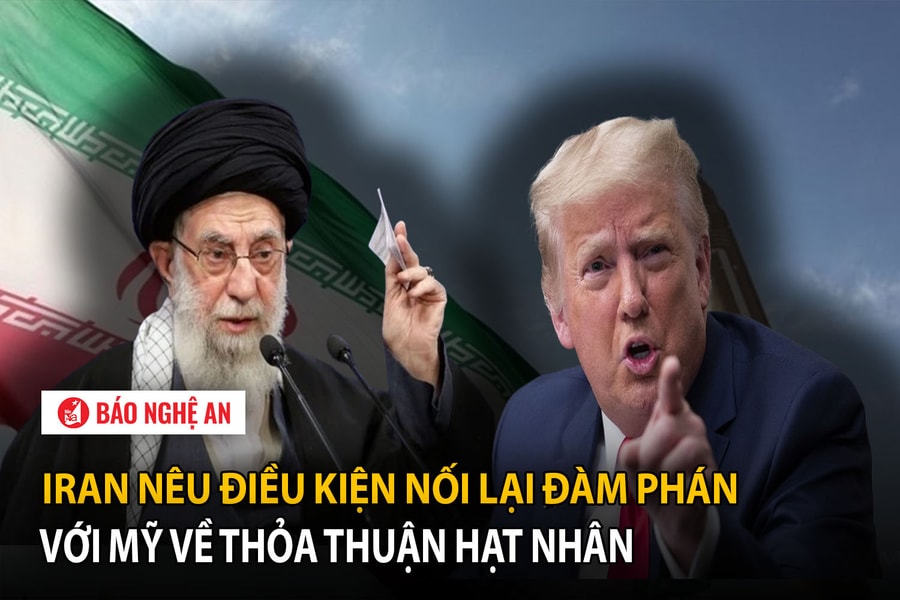 Iran nêu điều kiện nối lại đàm phán với Mỹ về thỏa thuận hạt nhân