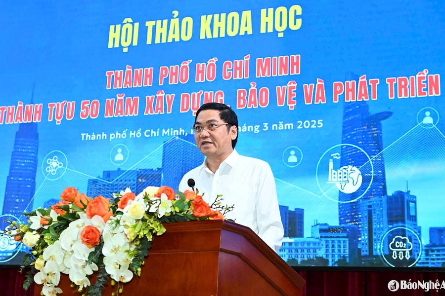 Phó Bí thư Thường trực Tỉnh ủy Nghệ An: Hợp tác với TP. Hồ Chí Minh đạt kết quả tích cực trên nhiều lĩnh vực
