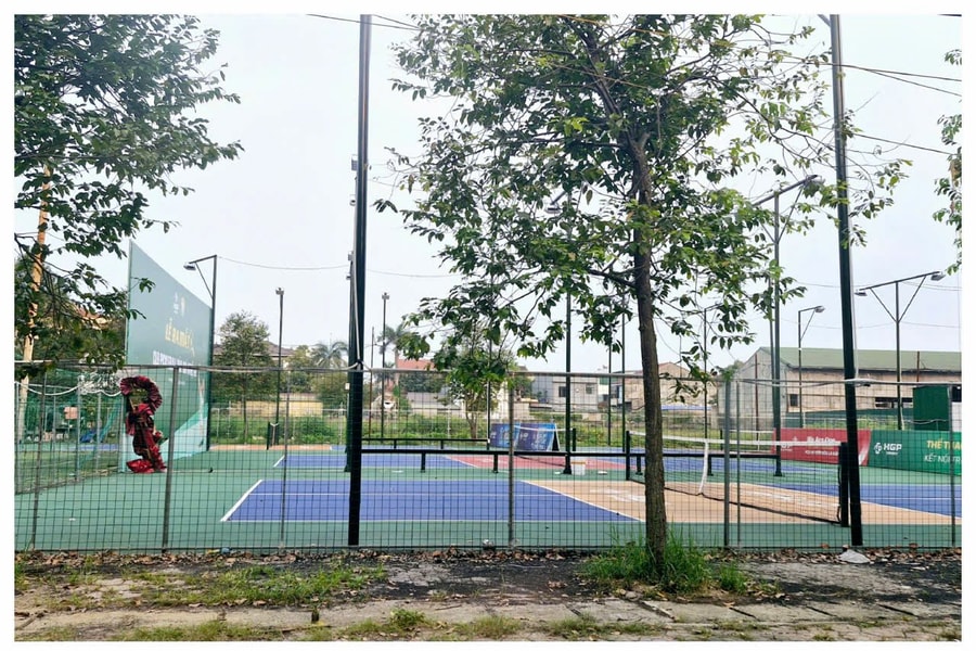 Xây sân Pickleball trên đất công cộng bị UBND TP. Vinh phạt 170 triệu đồng