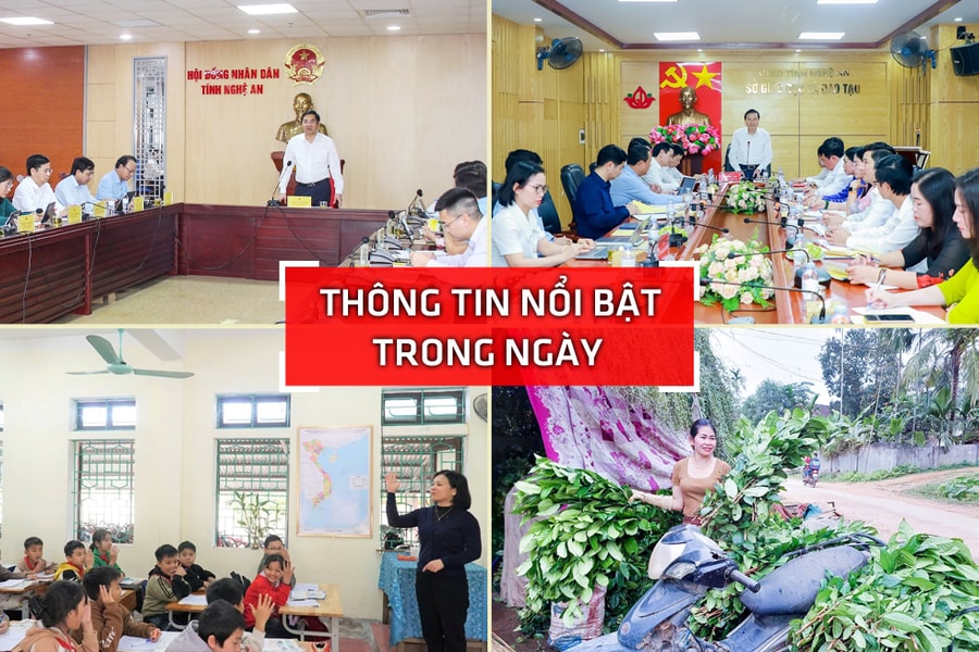 Nghệ An: Thông tin nổi bật ngày 27/3