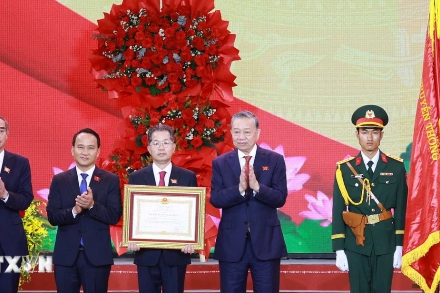 Tổng Bí thư Tô Lâm dự kỷ niệm 95 năm ngày thành lập Đảng bộ thành phố Đà Nẵng