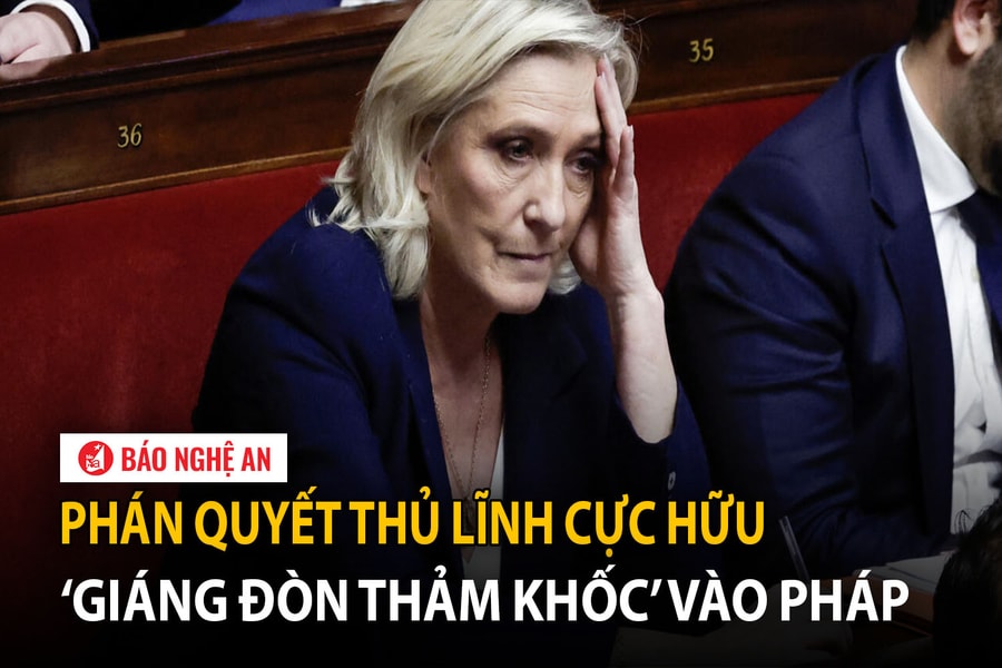 Phán quyết thủ lĩnh cực hữu ‘giáng đòn thảm khốc’ vào Pháp