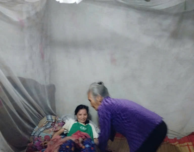 Gia cảnh thương tâm của cụ bà 76 tuổi nuôi 3 người con tâm thần, bại liệt