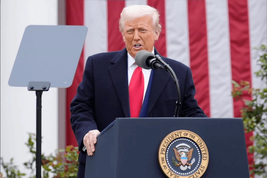 Ông Trump phản ứng với mức thuế trả đũa của Trung Quốc